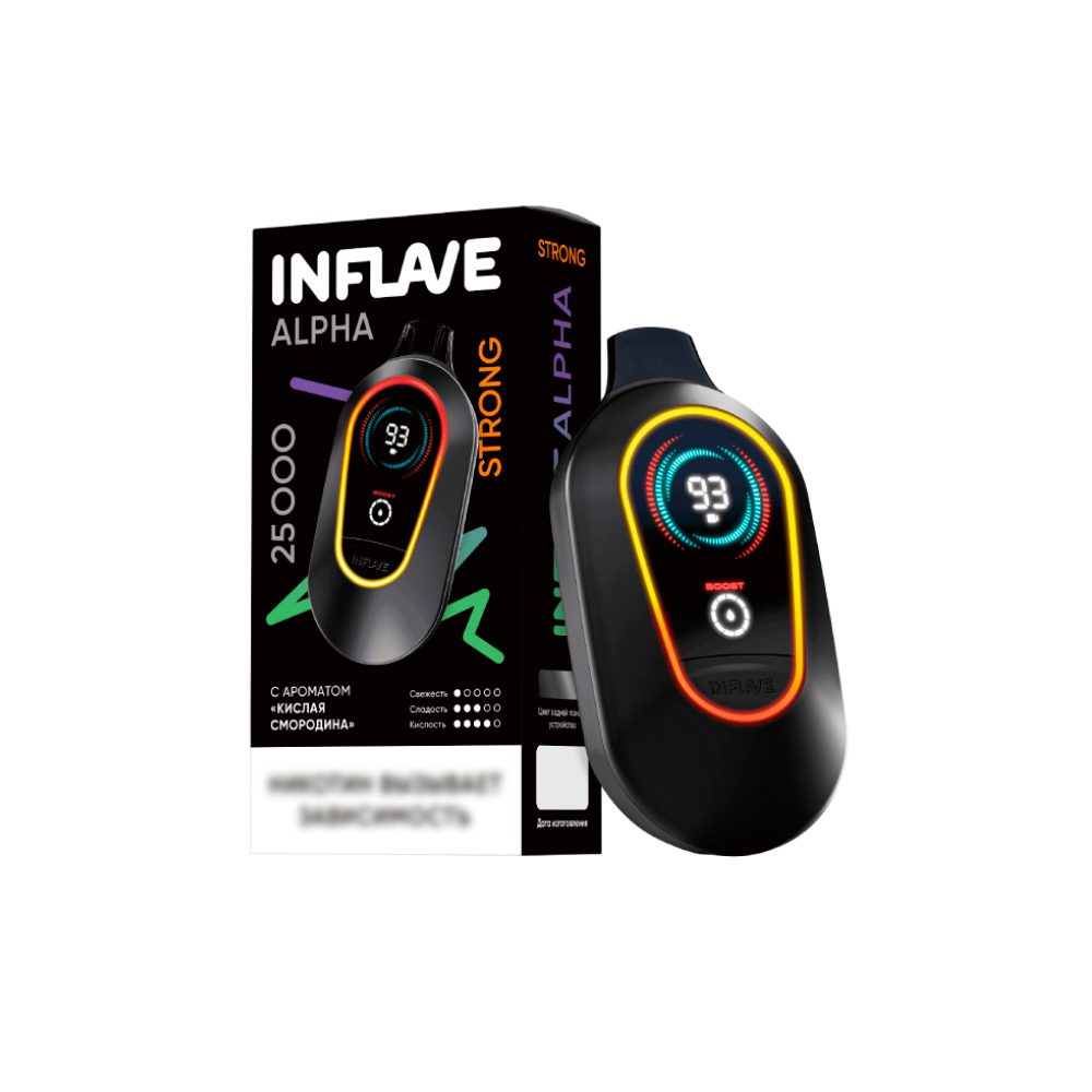 Inflave Alpha Strong 25000 (кислая смородина) M