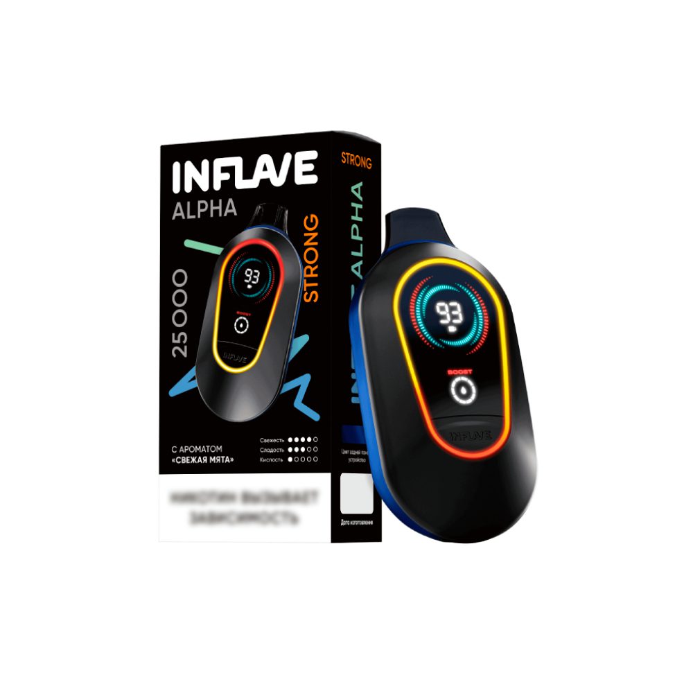 Inflave Alpha Strong 25000 (свежая мята) M