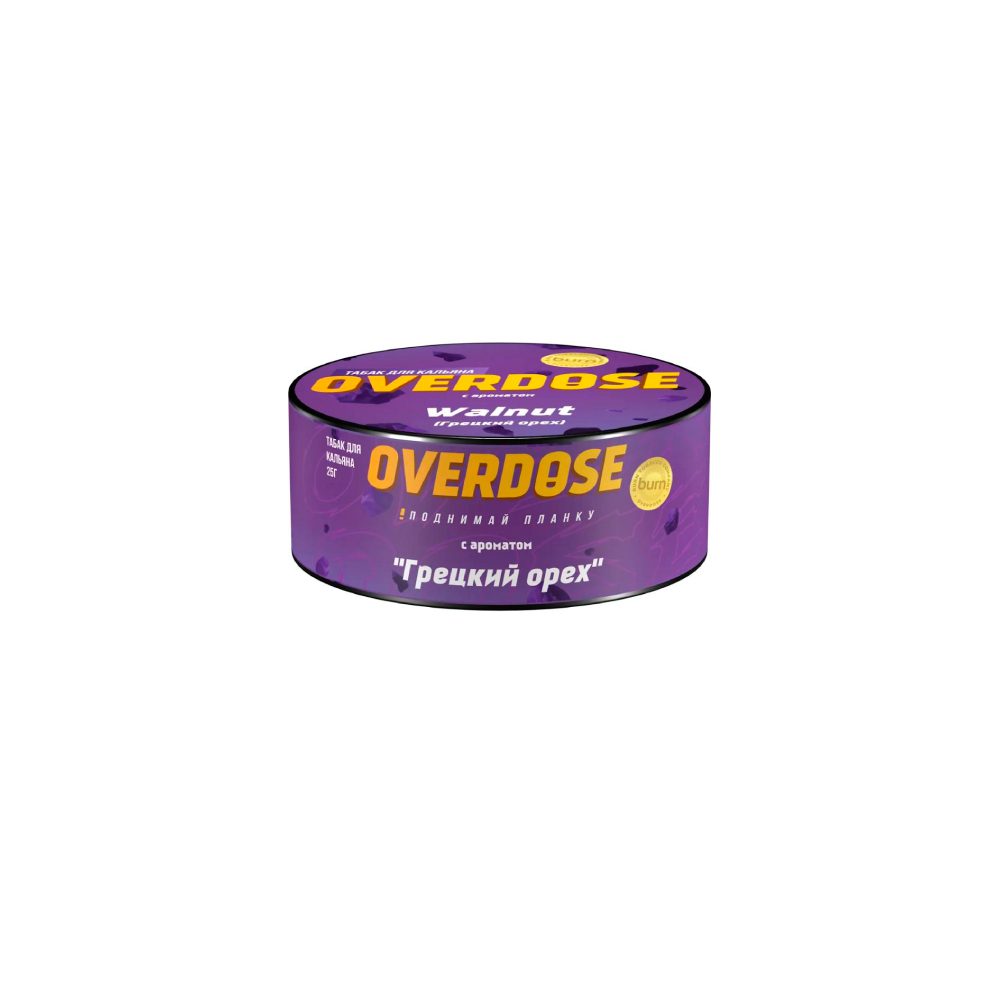 Overdose 25гр (грецкий орех)