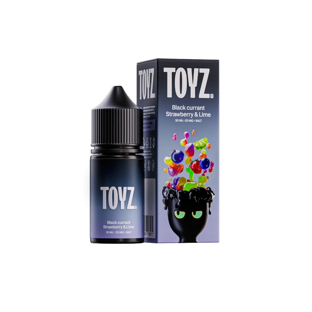 Toyz salt (black currant/strawberry/lime) 20mg M