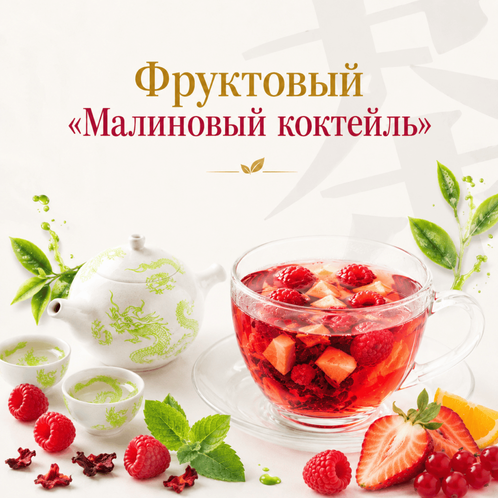 Фруктовый "Малиновый коктейль" 50 гр