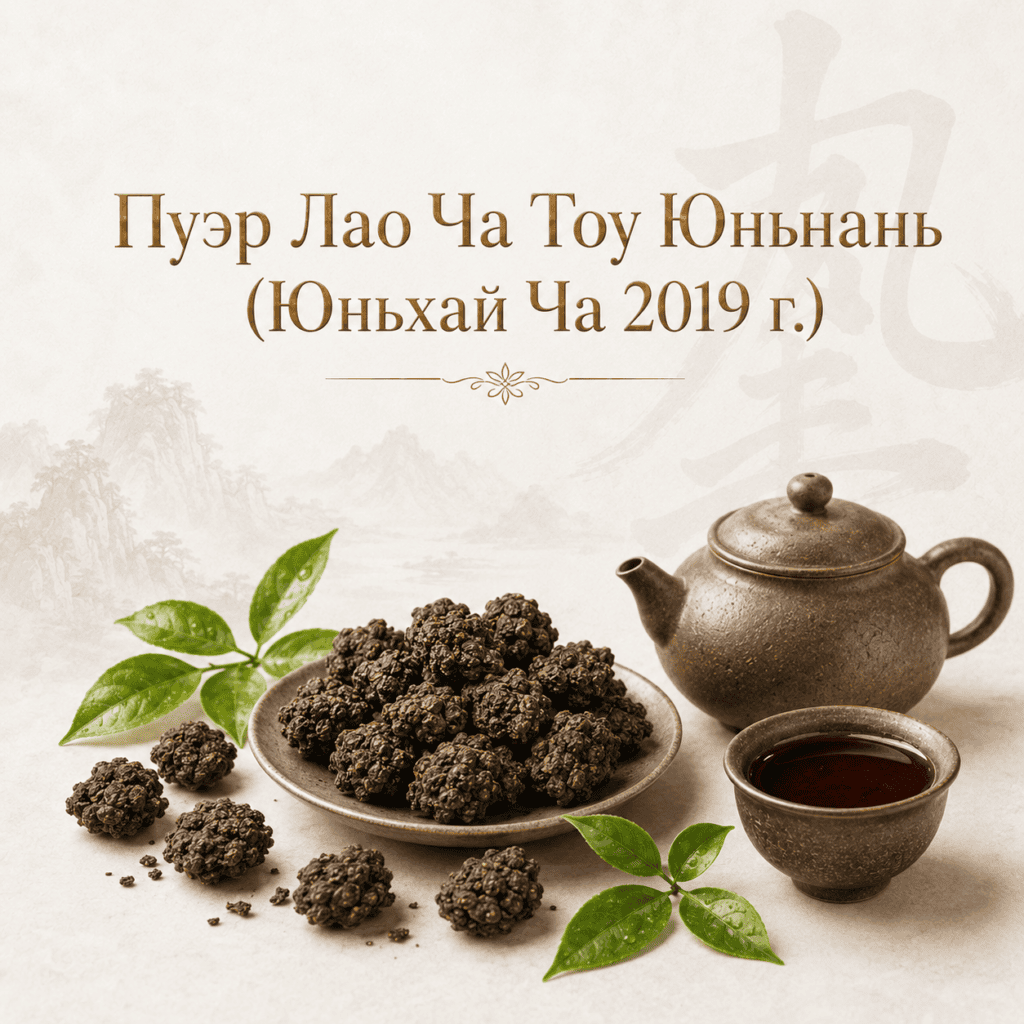 Пуэр Лао Ча Тоу Юньнань (Юньхай Ча 2019 г.) 250 гр