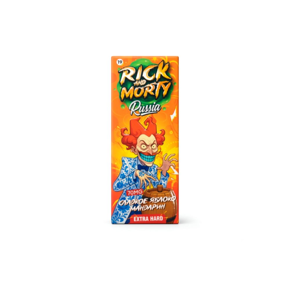 Rick and Morty Russia salt (сладкое яблоко/мандарин) 20 hard M