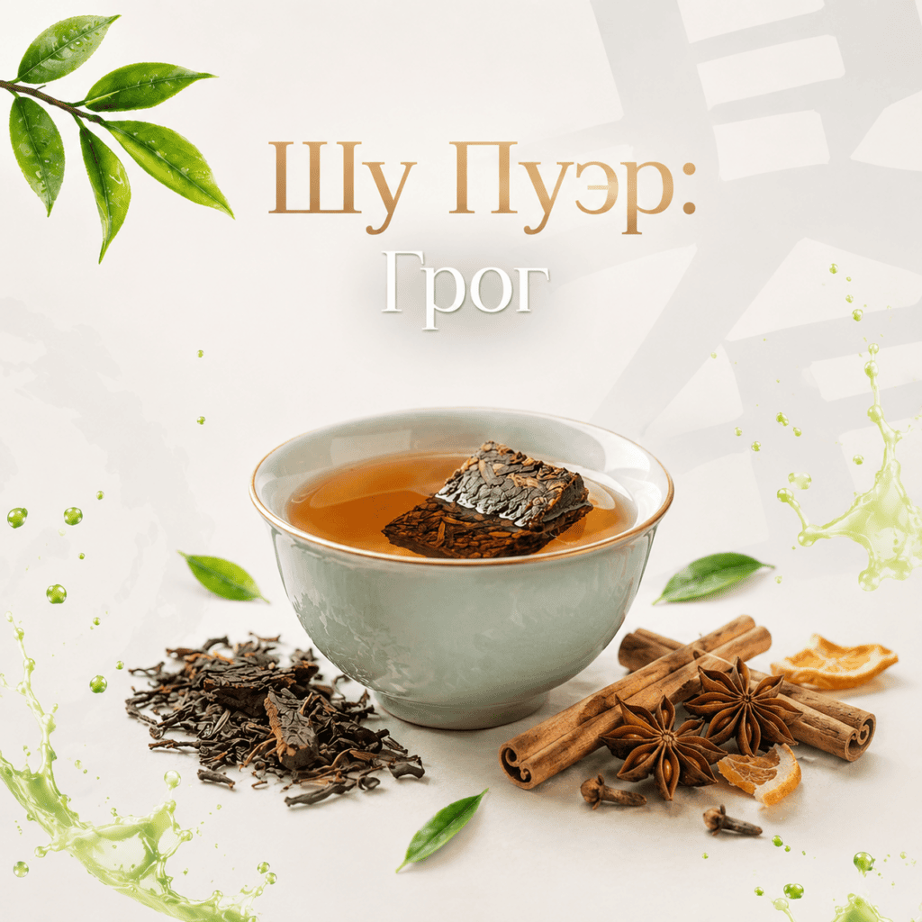 Шу Пуэр "Грог" 50 гр